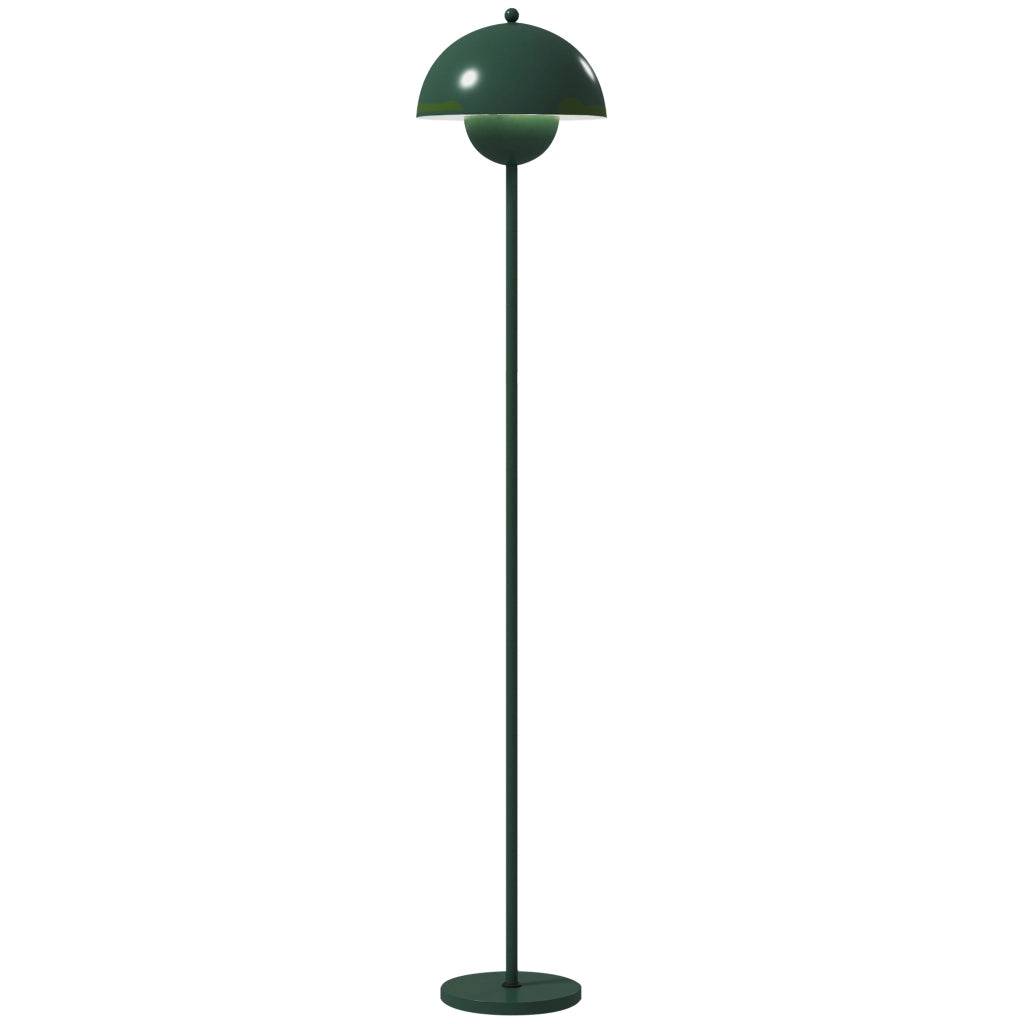 Lampada da Terra Moderna per Soggiorno ¨C Minimal ¨C Verde ?30x155 cm