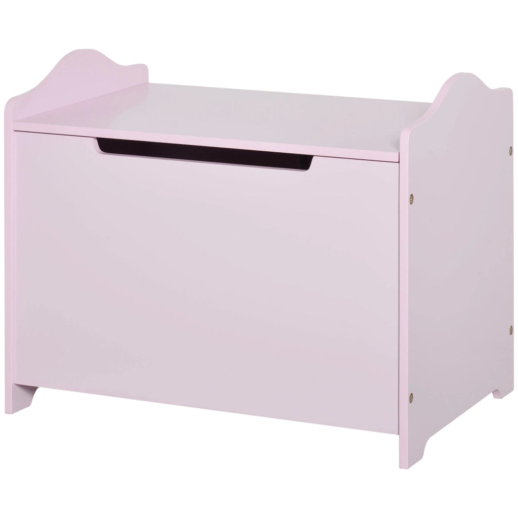 Casetta per Bambini con Cassetti ¨C Zephmum ¨C MDF Rosa 60x40x48 cm