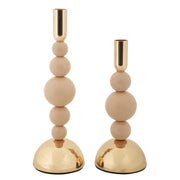 Porta Cand Bolly Rosa Set 2 Pz cm ø 10x24-10x29,5