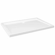 Piatto Doccia in ABS Rettangolare Bianco 80x110 cm CFW5305966