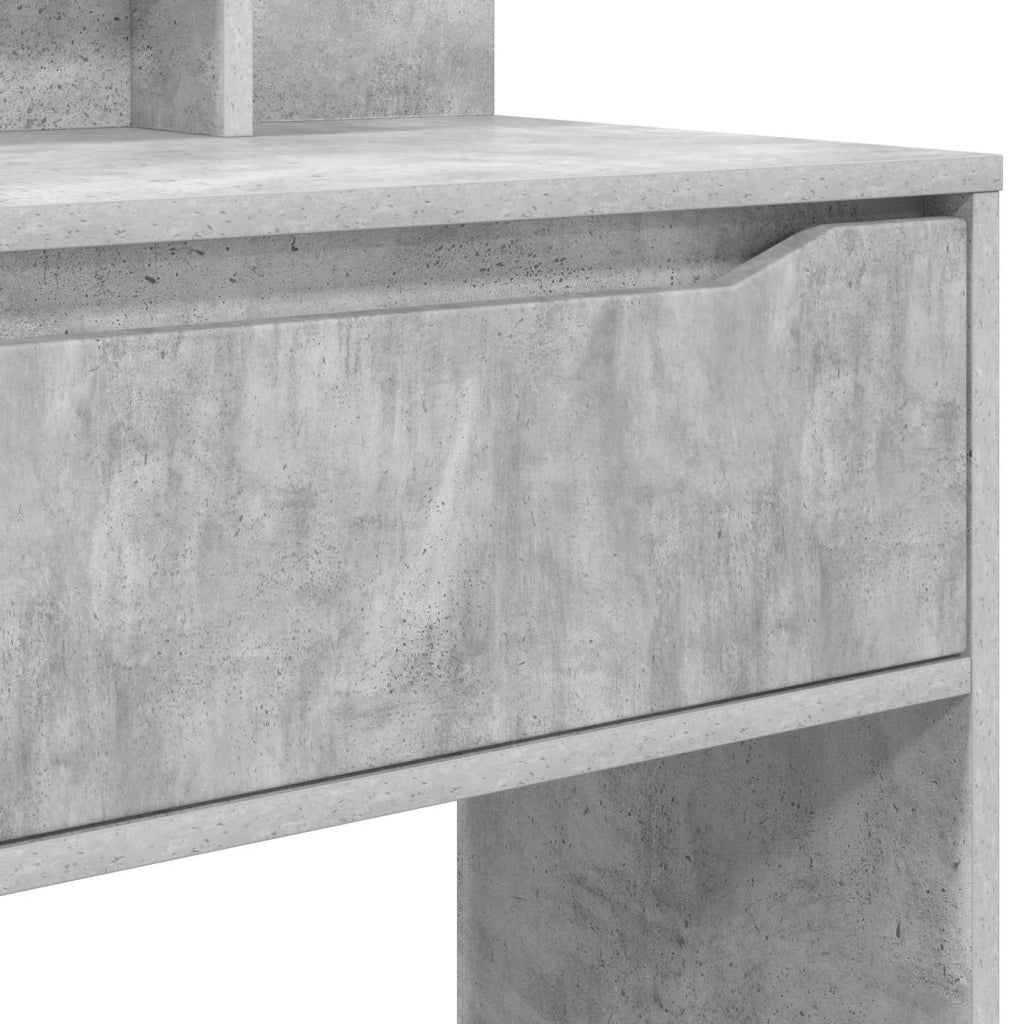 Tavoli da Trucco per Camera da Letto Grigio cemento 889000
