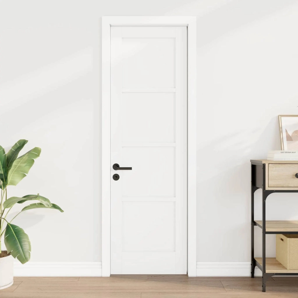 Porta Interna Bianco 61 x 198,5 cm Legno compensato 42052385