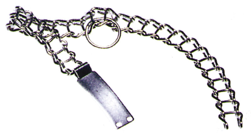 COLLARE PER CANI NICHELATO cm. 45 - medio 12.00 pz