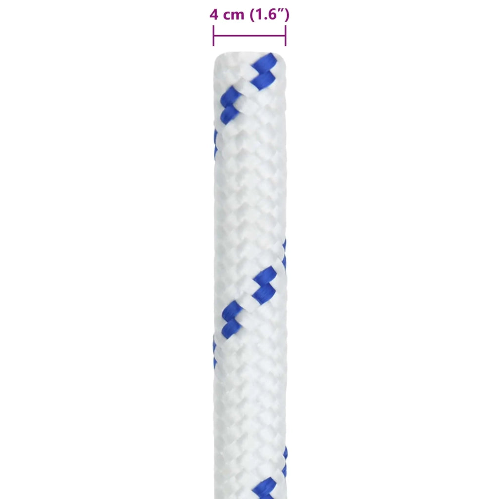 Corda da Barca 25 m 4 Bianco e Blu PP 42029551