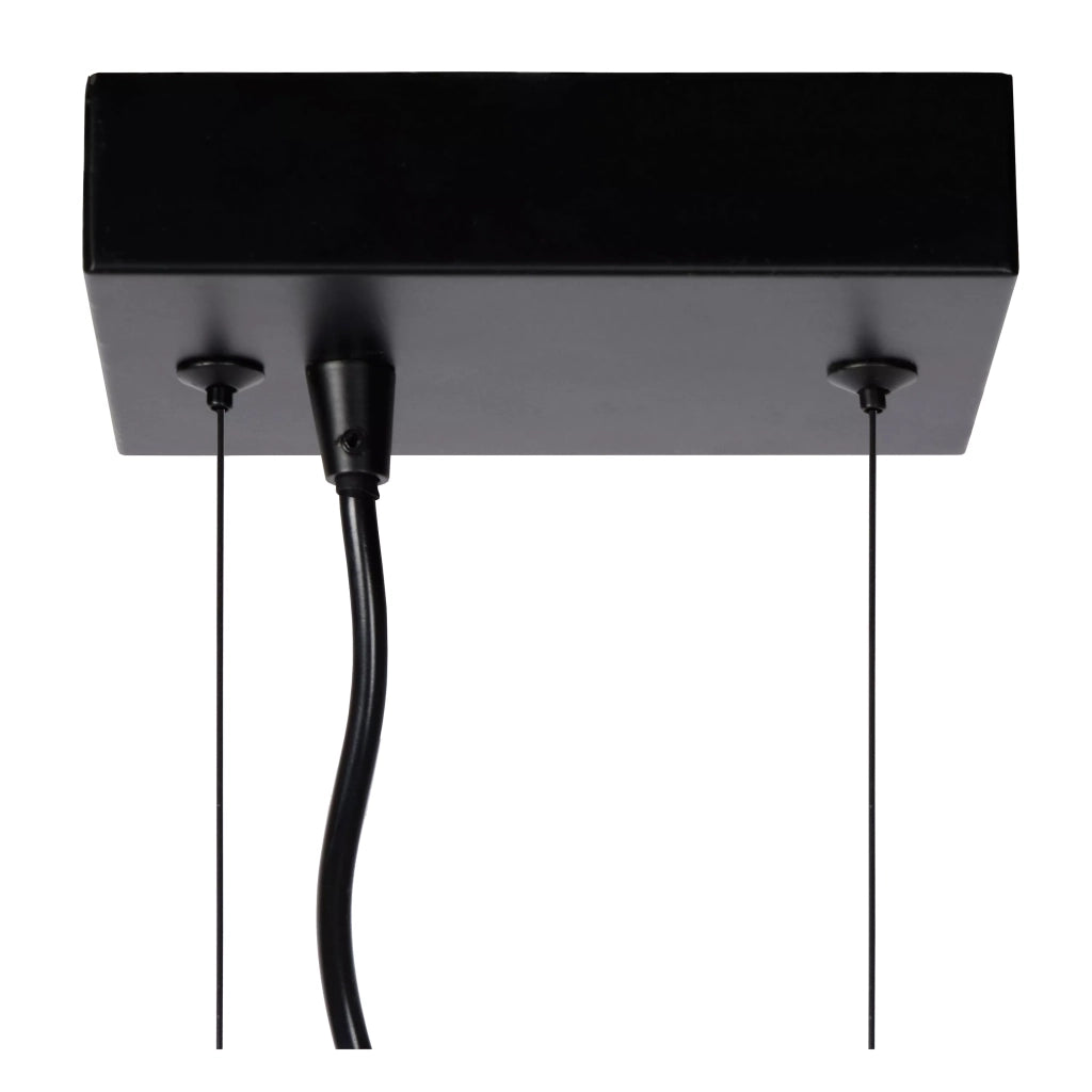 Lampada a sospensione nera minimal Lucide Fabian E27 40W