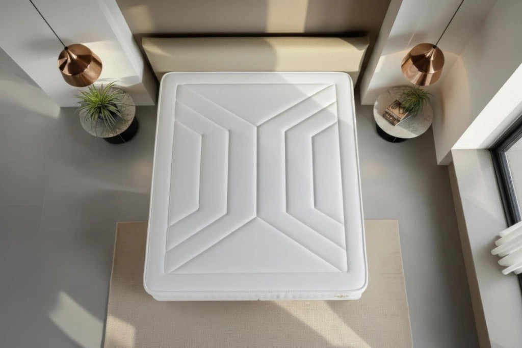 Set materasso e base 200x200 cm - Vingt-Quatre