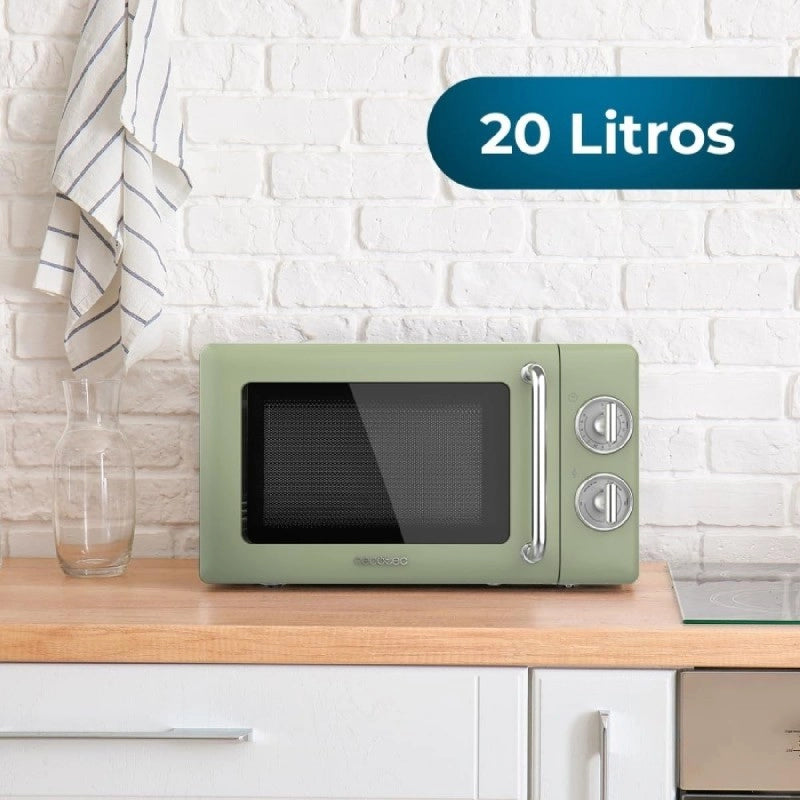 CECOTEC 01702 - Microonde 20l proclean 3010 retro green