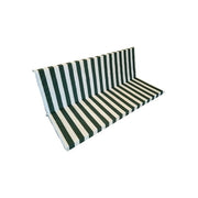 Olibo' 8033047408760 Cuscini per dondoli da giardino Set cuscini sfoderabili in misto cotone colore Riga verde