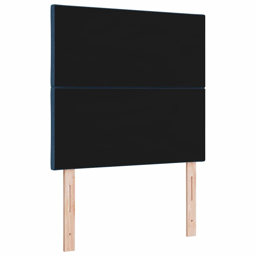 Testiera | Testata LED Blu 100 cm Tessuto
