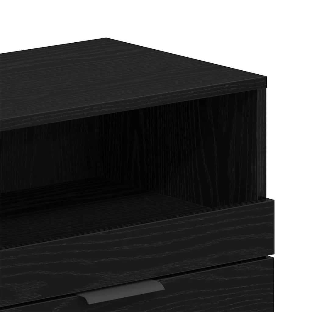 Mobile TV | Armadietto TV | Mobile Porta TV Rovere Nero 150 x 33,5 x 45 cm Legno multistrato