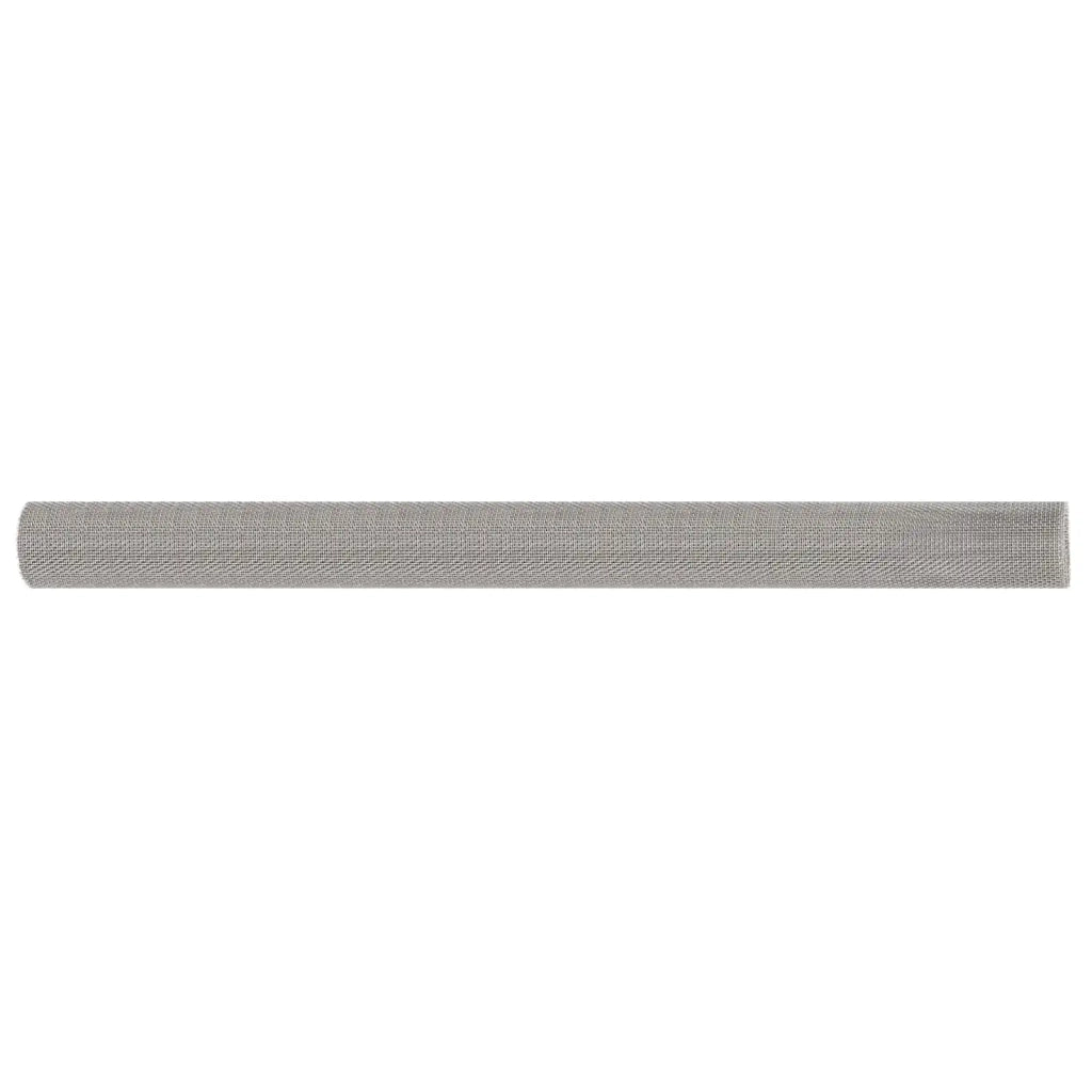 Rete per schermatura 120 x 200 cm 8 Mesh Argento 42039677