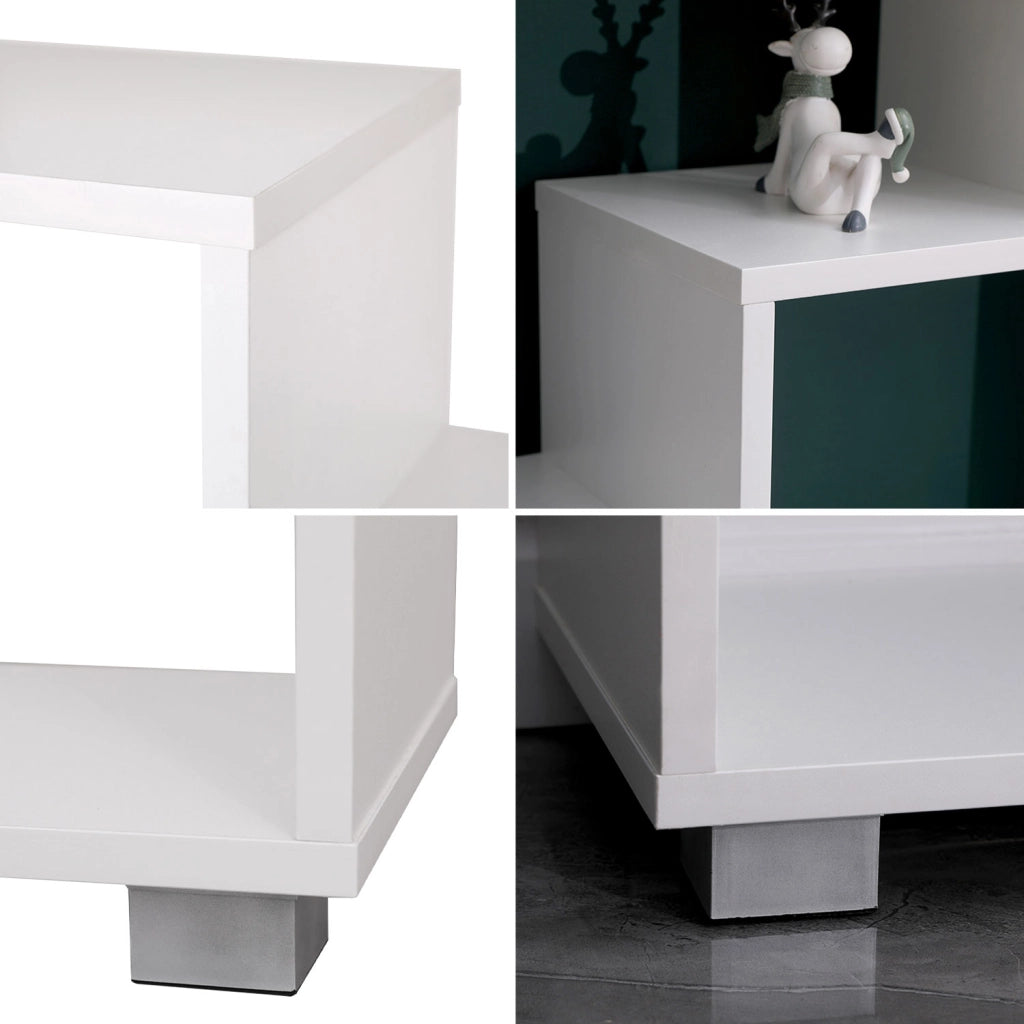 Libreria multiforme a 11 ripiani bianco EMILY