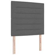 Testiera | Testata Grigio scuro 100 cm Tessuto