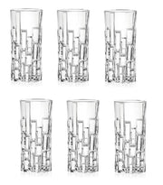 Set 6 Bicchieri da Tavola Bibita in Vetro Etna 34 cl RCR