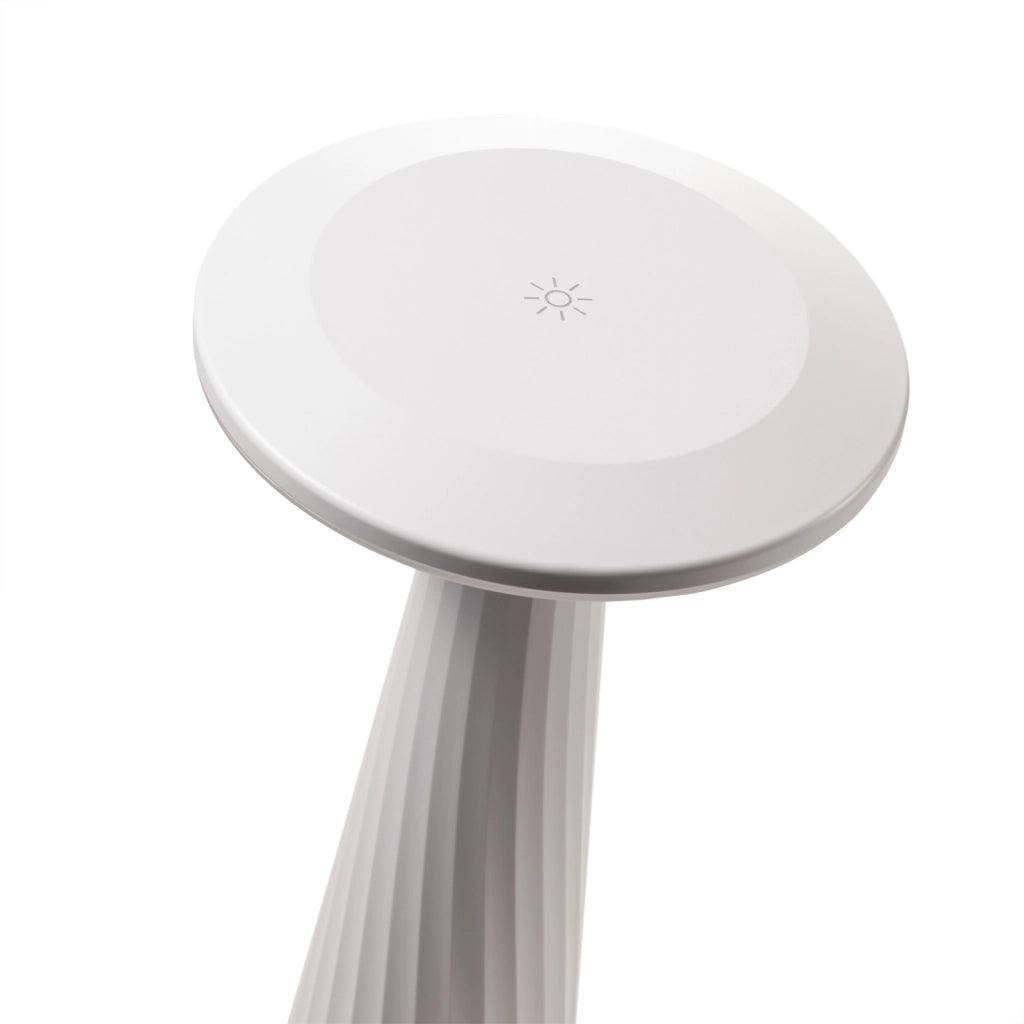 Lampada led da tavolo ARDEN bianco