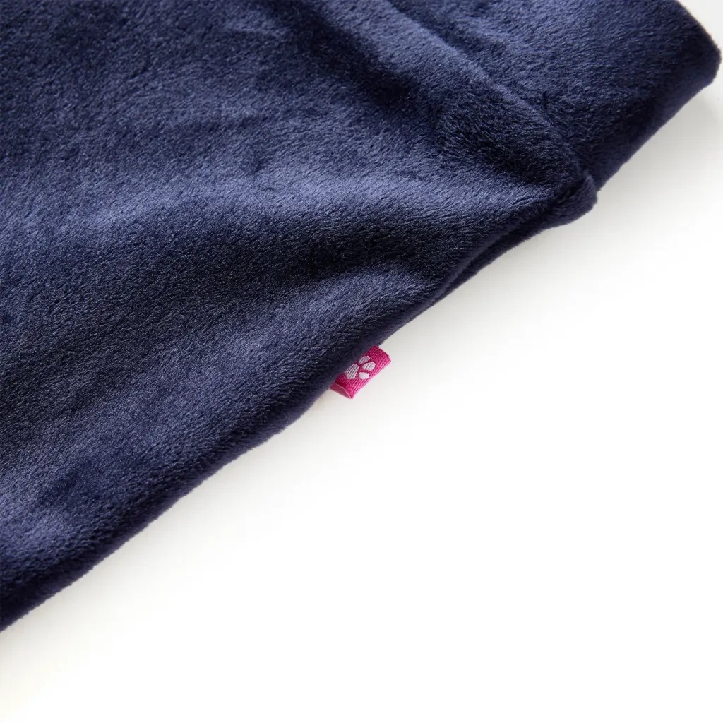 Pantaloni da Bambino in Velluto Blu Scuro 92 14399