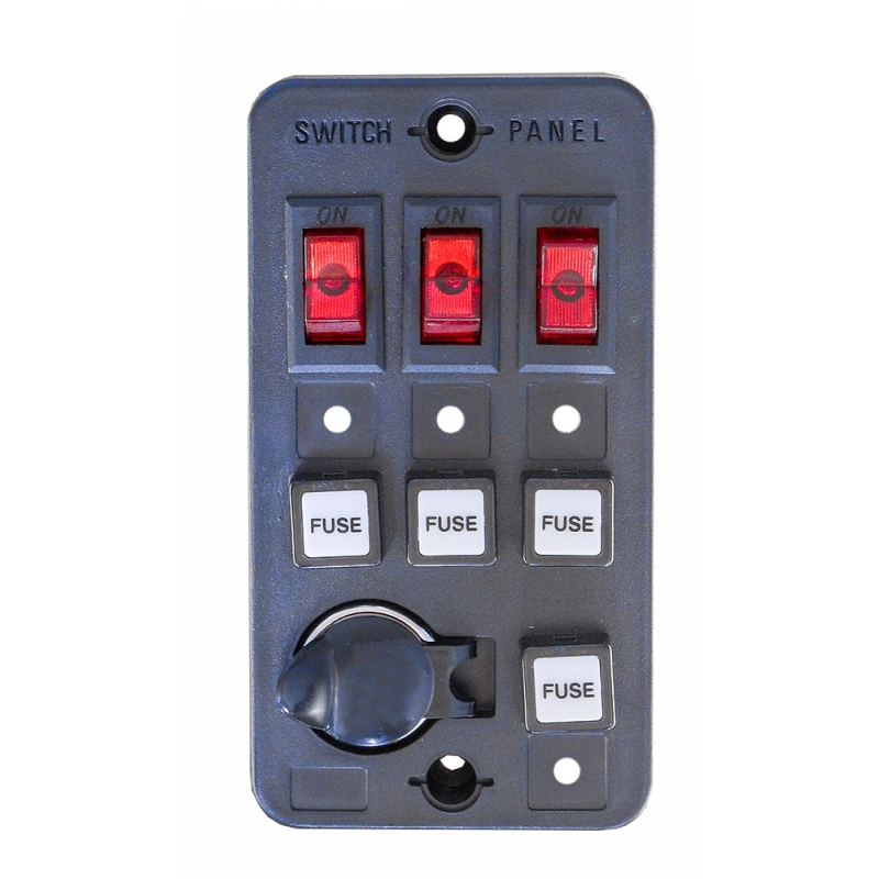 PANNELLO ELETTRICO 3 INTERRUTTORI ELECTRIC PANEL 3 SWITCHES
