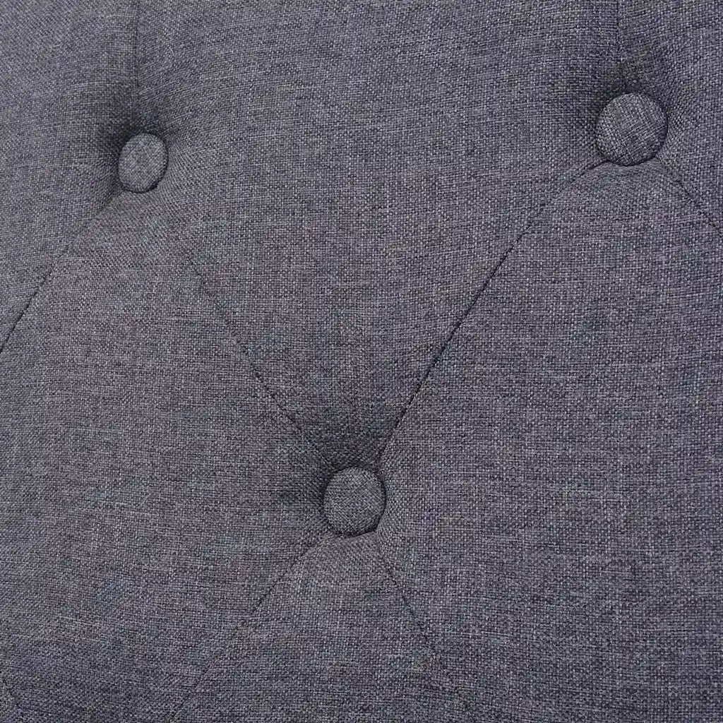 Set Divani 2 pz in Tessuto Grigio 274934