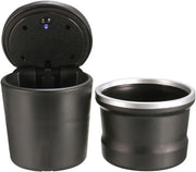 Ottimizzatore di fumi auto con box di stoccaggio con illuminazione LED per auto - Adattamento universale - Pratico e stile