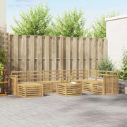 Set divani Legno di Acacia Massello 3392349