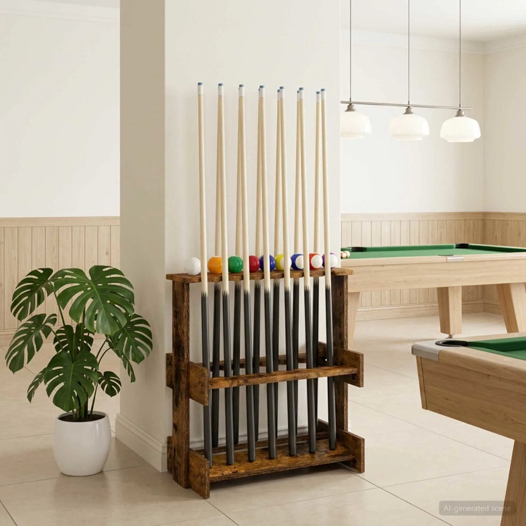 Supporto per stecche da biliardo Legno ingegnerizzato 8006796