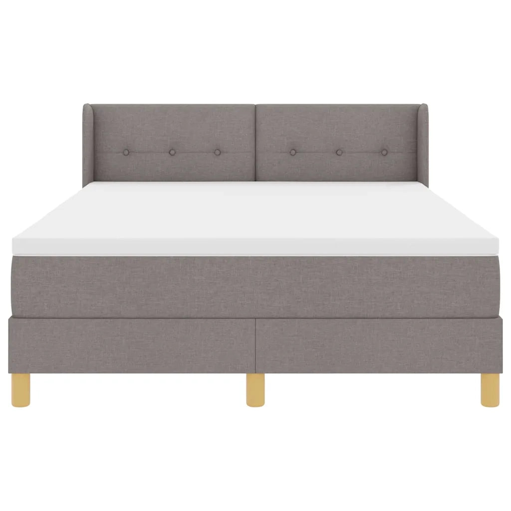 Letto a molle con materasso Talpa 190 x 140 cm Tessuto 3341290