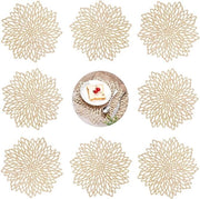 Decorazioni da Tavola Ronde di 8 in Oro
