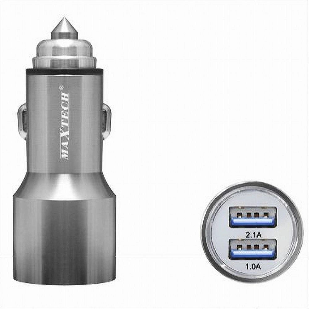 Trade Shop - Caricatore Auto Portatile Per Smartphone Dispositivi 15w 12-24v Maxtech Ma-c014 -