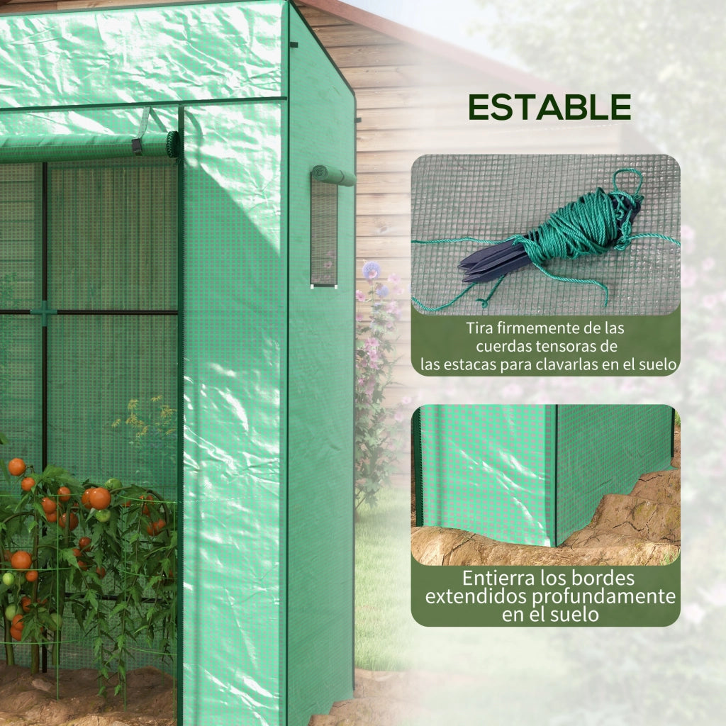 Serra da Giardino ¨C Minimal ¨C Verde 196x77x197 cm
