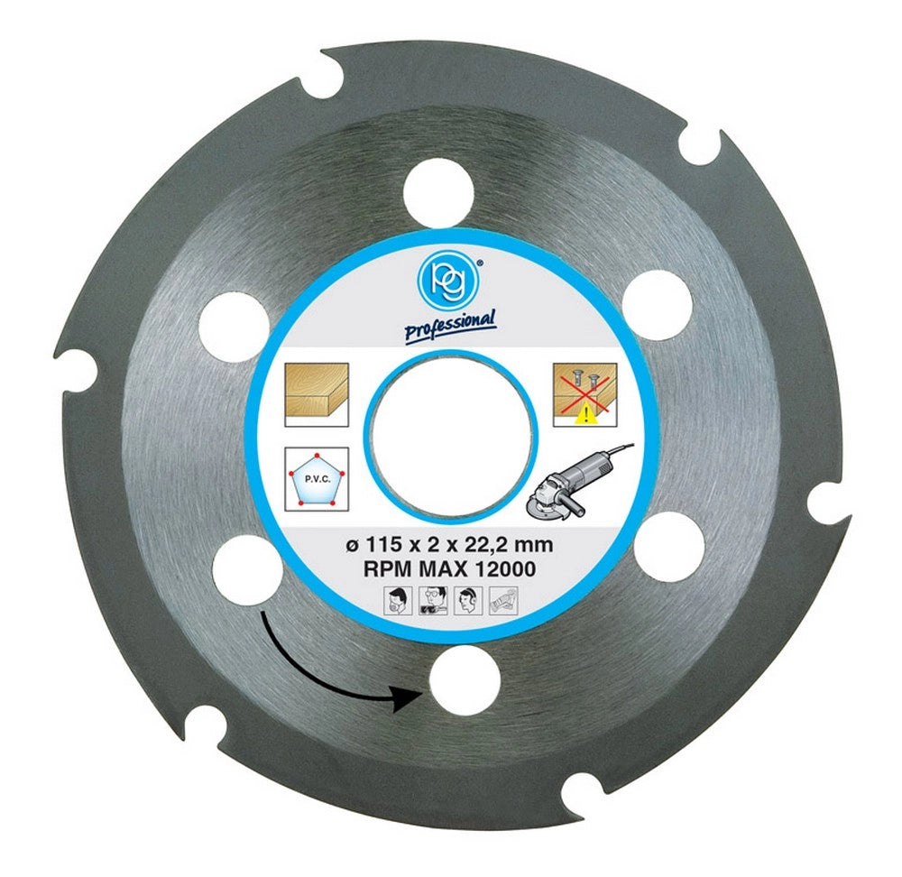 1pz disco da taglio per smerigliatrice angolare  ï mm. 115 cod:ferx.vit30428