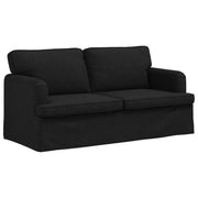 Divano | Divano da soggiorno | Sofa Nero 162 x 80 x 85 cm Tessuto