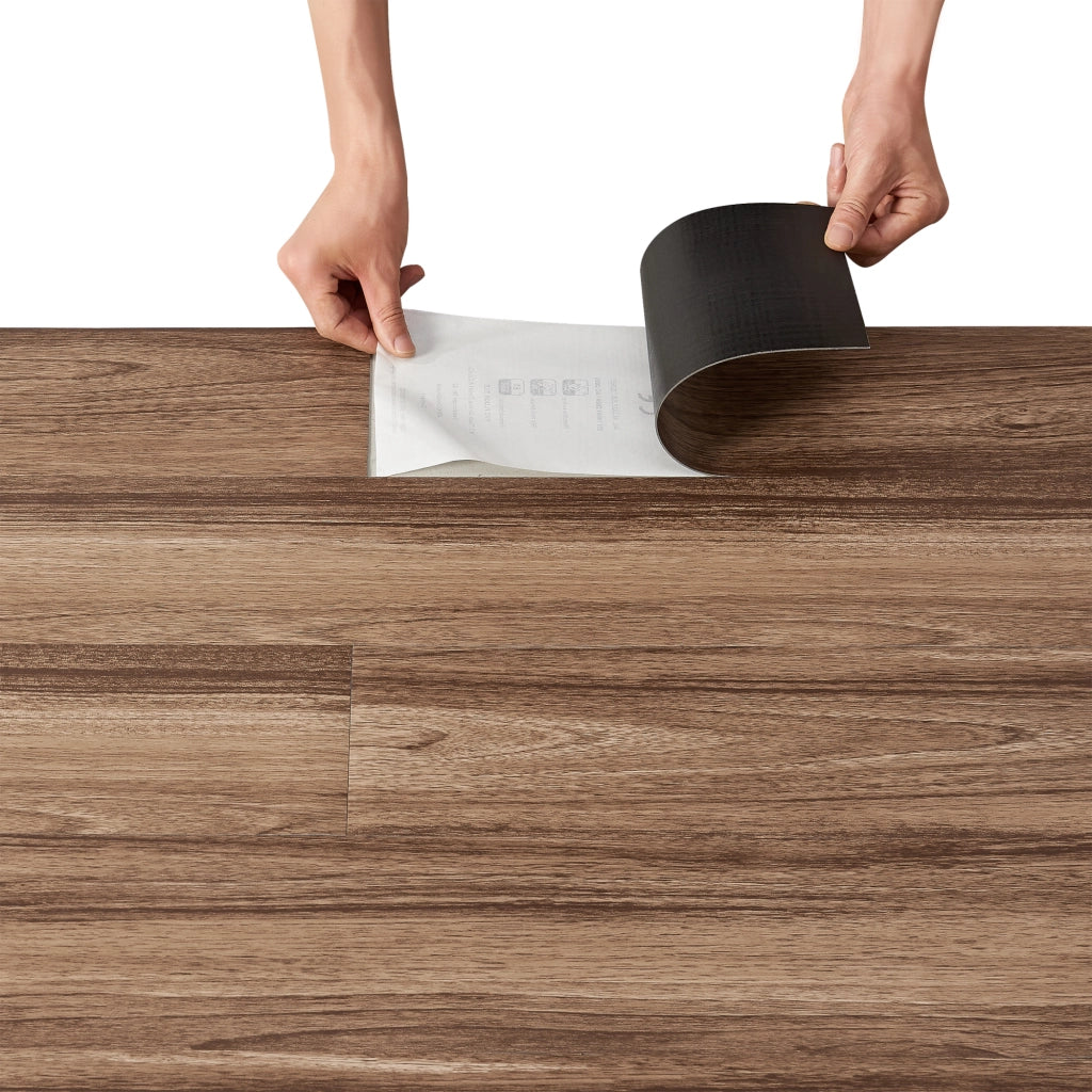 Pavimento Adesivo Vanola in PVC per Spazi Interni 7 listoni = 0,975 m² Effetto Quercia Antica NEU.HOLZ