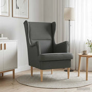 poltrona Grigio scuro Tessuto 42029856