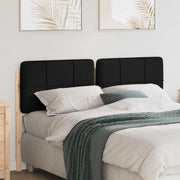 Testiera imbottita Marrone e Nero 150 cm Pino massello 880120
