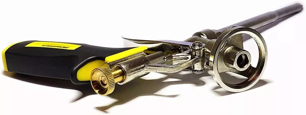 Pistola per Schiuma Poliuretanica Maurer con ugello in acciaio inox ed impugnatura ergonomica
