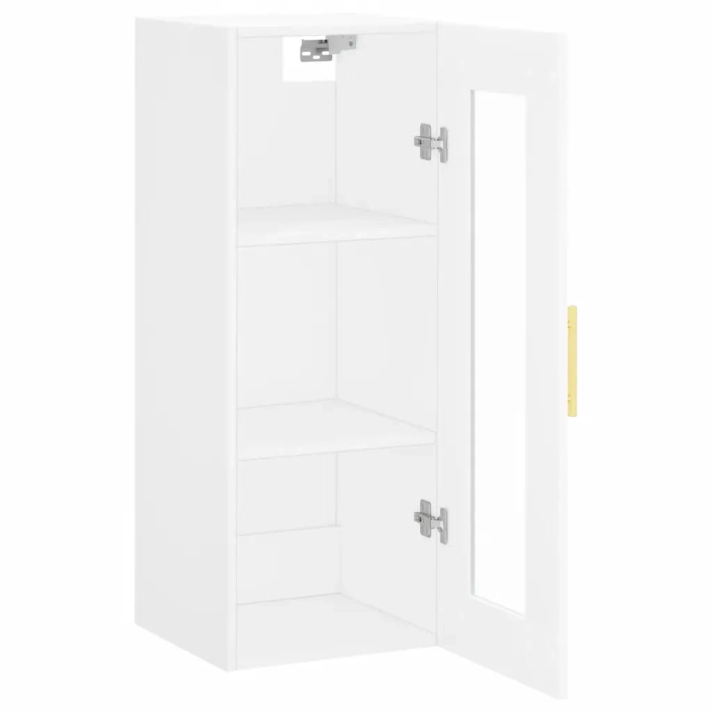 Mobile a Parete Bianco 34,5x34x90 cm 828900
