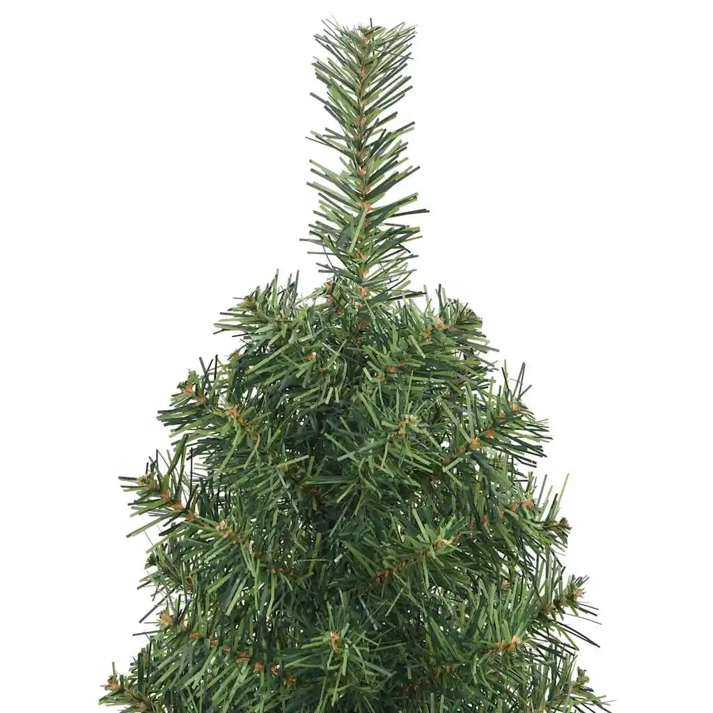 Albero di Natale artificiale con 150 LED Verde 150 cm 3394932