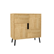 Credenza in legno "Darien" - 76 x 35 x 79 cm - Beige