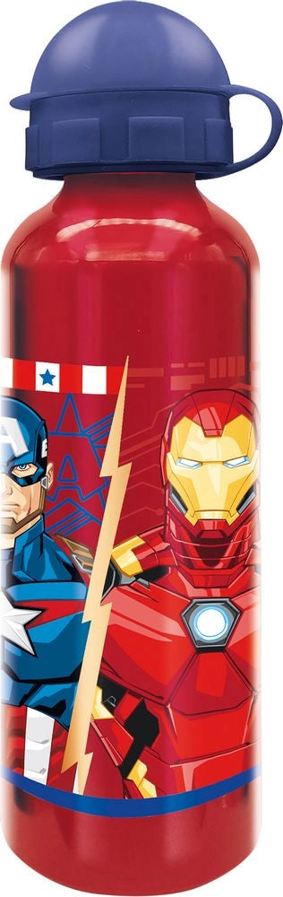 Borraccia per bambini in alluminio Avengers 530 ml