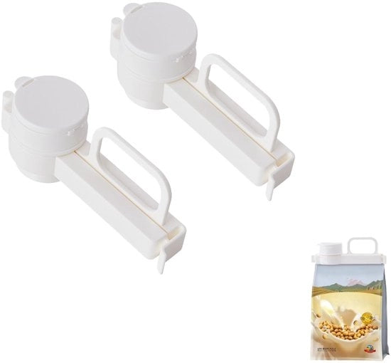 Clip per sacchetto da snack da 2 pezzi