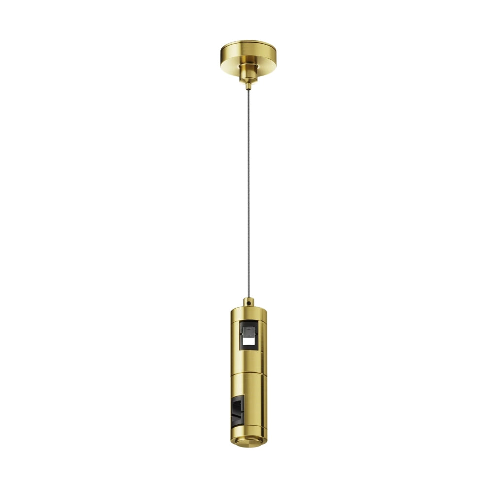 Maytoni Sospensione Moderna Flarity 1 luce ottone alluminio