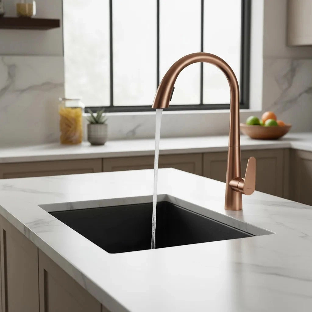 Rubinetto Da Cucina Rea Ross Brush Copper