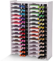 Organizzatore di supporti per pennarelli a inchiostro compatibile con Mini Distress, Dew Drop, Mini Archival, supporti per materiali per falegnameria e cancelleria, ripiano per pennarelli a inchiostro, sostegno per parete ripiegabile