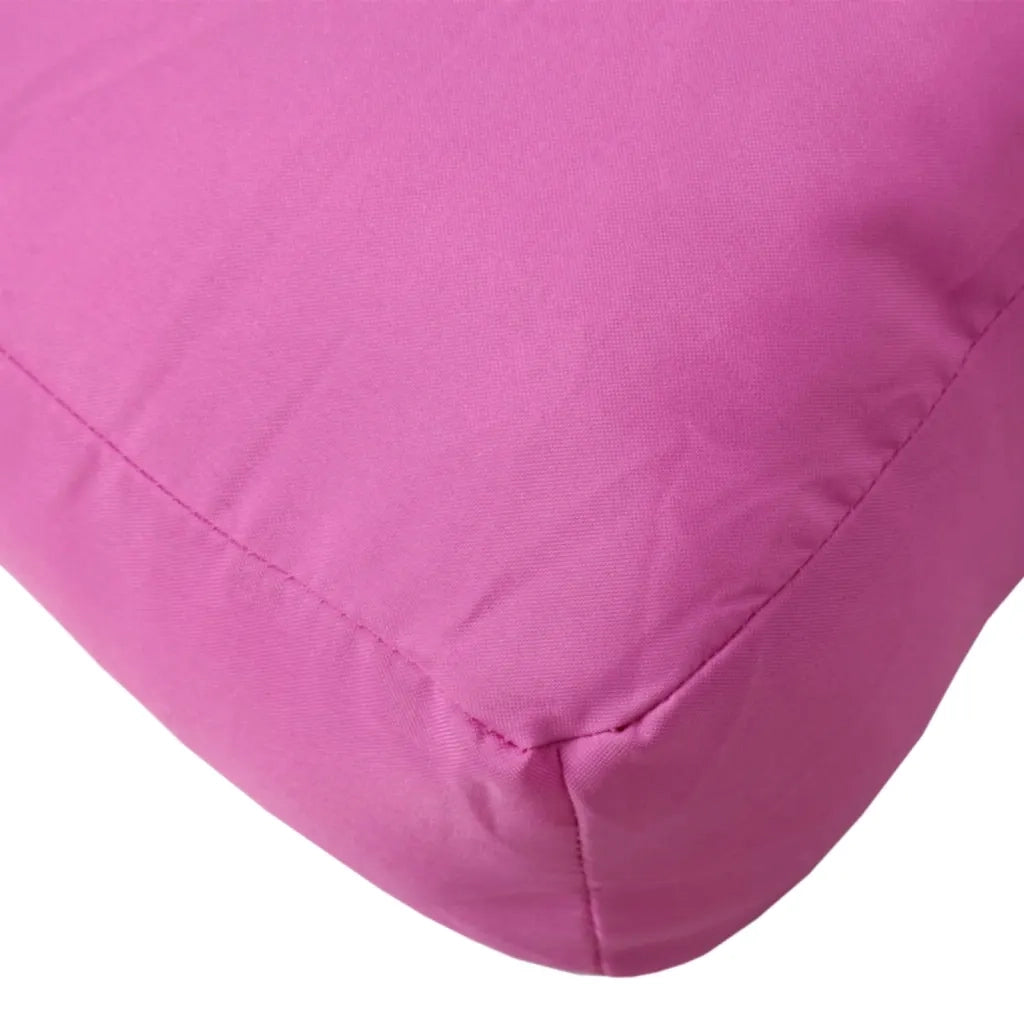 Cuscino per Pallet Rosa 70x40x12 cm in Tessuto 360599