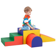 Set 4 Moduli Motricit¨¤ Bambini ¨C Xylo ¨C Schiuma EPE Multicolore