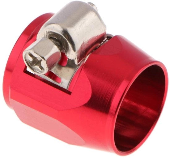 Fascetta universale in lega di alluminio - Fascetta universale in acciaio inossidabile - Assortimento di fascette - Fascetta universale a forma di T - Universale per carburante/olio - Dimensioni 20x20mm
