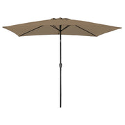 HAPUNAOmbrello rettangolare diritto 2x3m taupe
