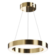 Maytoni Saturno lampada a sospensione LED Ø40 ottone