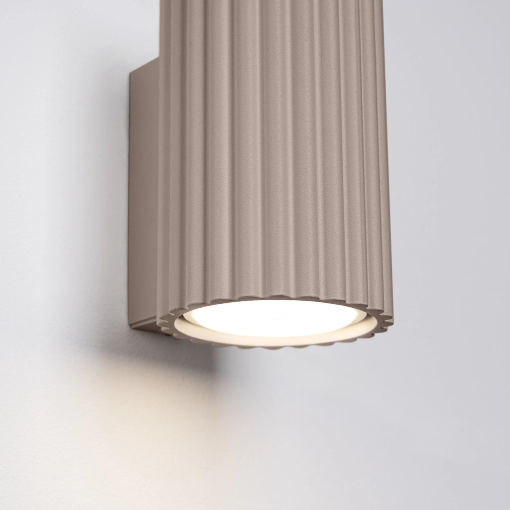 Lampada da parete KARBON 10 taupe
