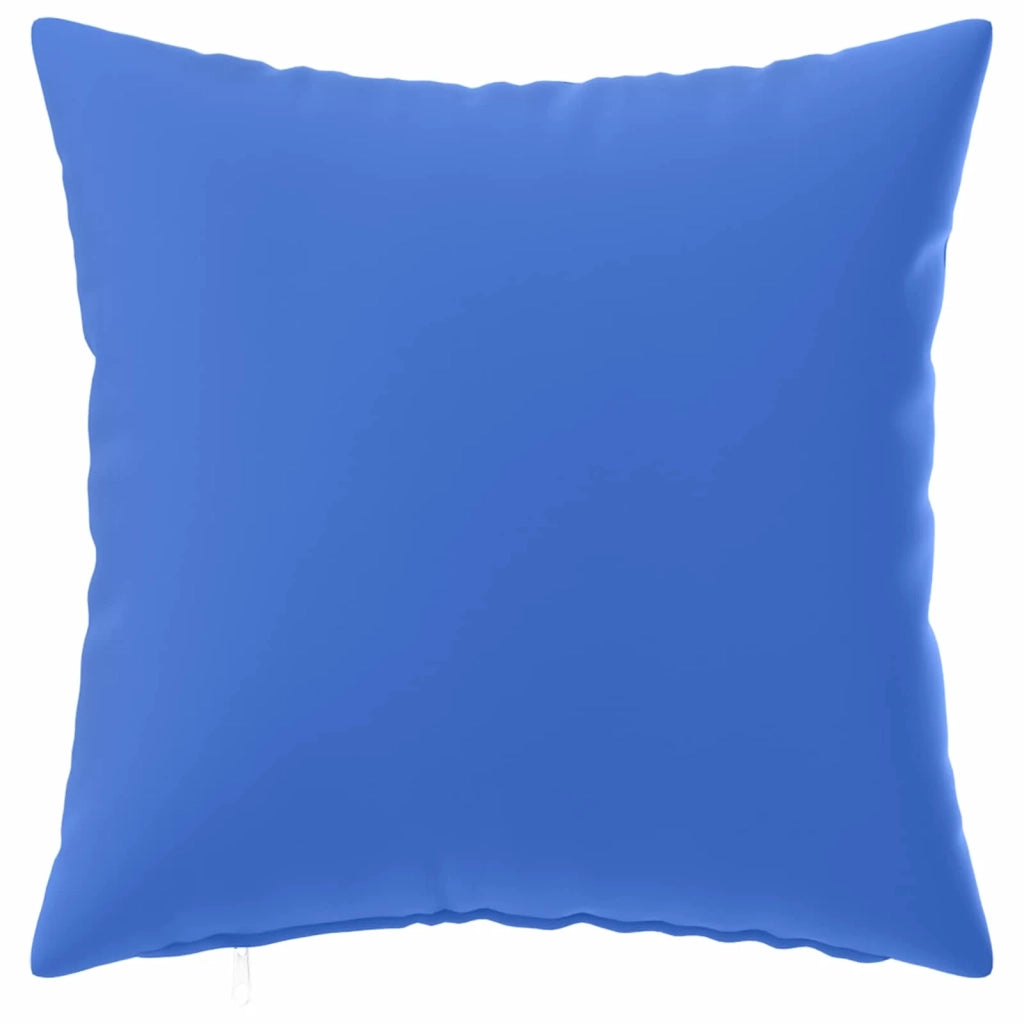 Federa 12 pcs HEERLEN Blu Reale 45 x 45 cm Poliestere 910506